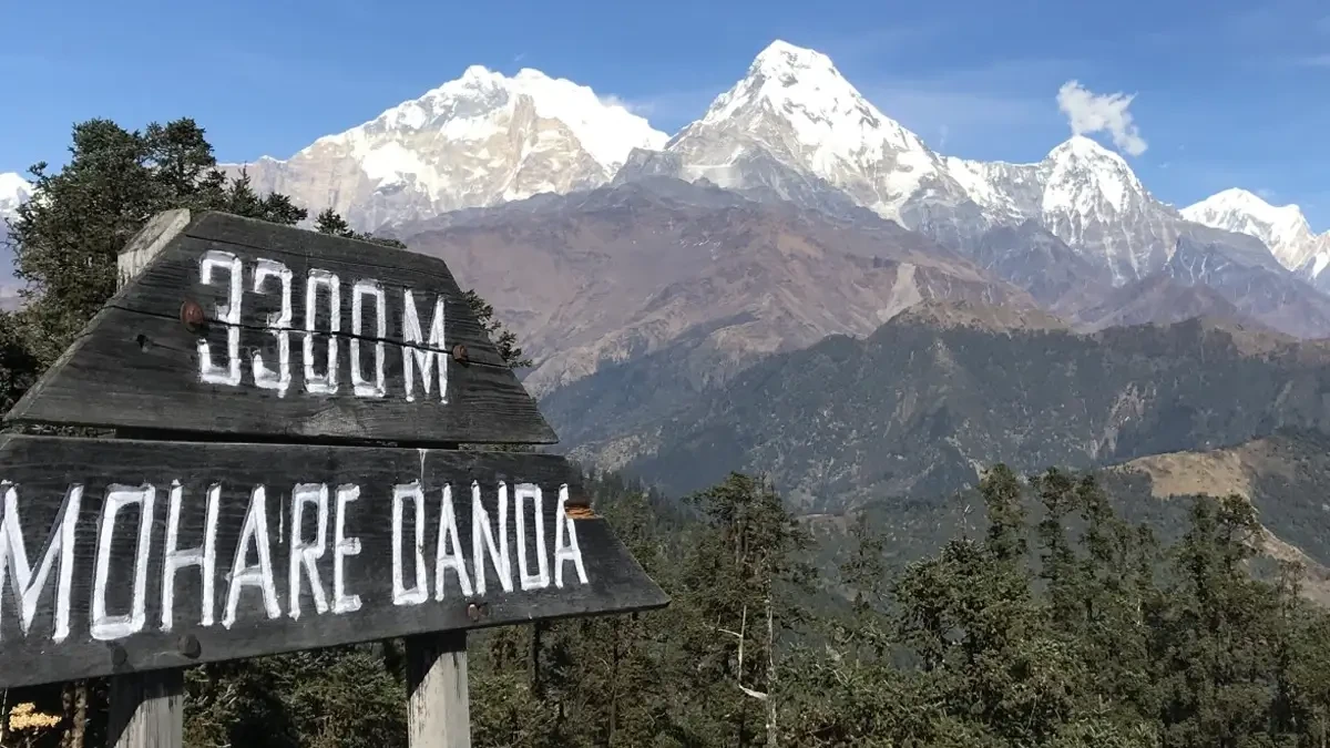 Banner first for the Mohare Danda Trek with Khopra Ridge and Khayar Lake