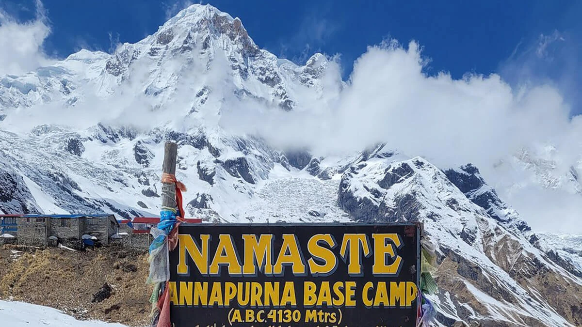 Annapurna Base Camp trek difficulty banner