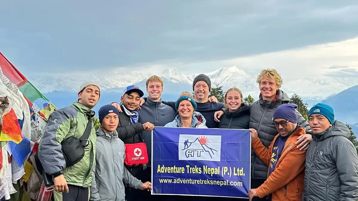 Banner second for the Mohare Danda Trek with Khopra Ridge and Khayar Lake