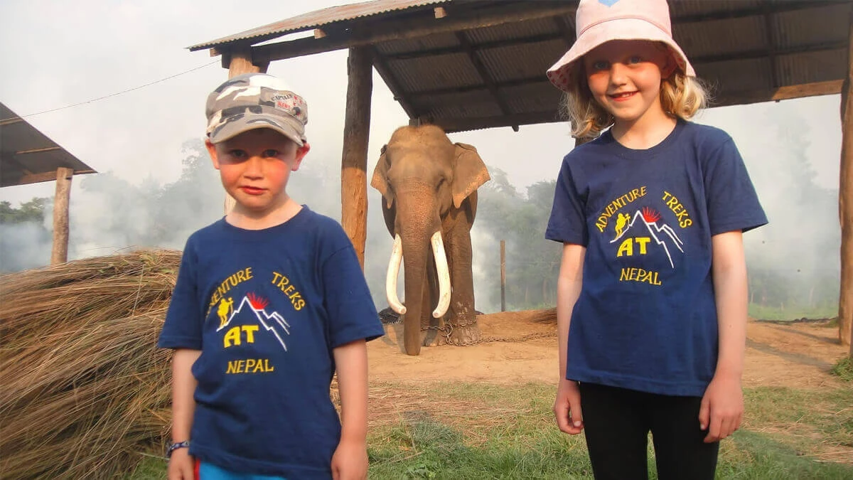 Banner third for Annapurna Family Adventure with Chitwan National Park