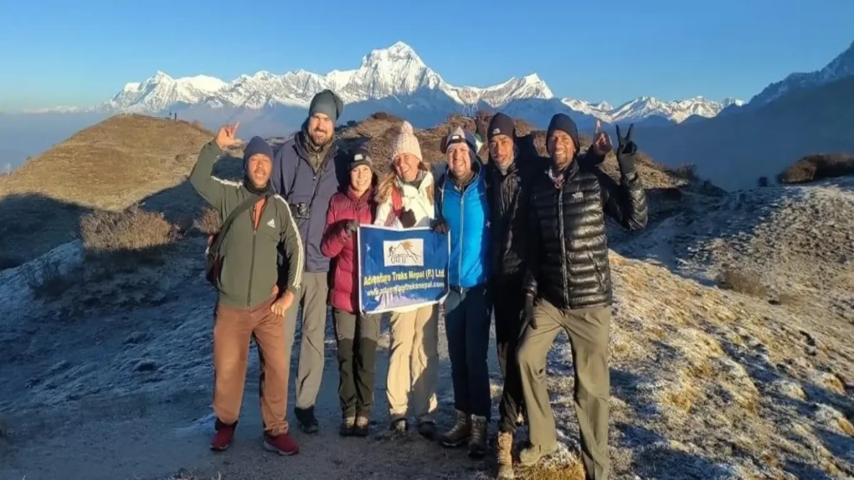 Banner third for the Mohare Danda Trek with Khopra Ridge and Khayar Lake