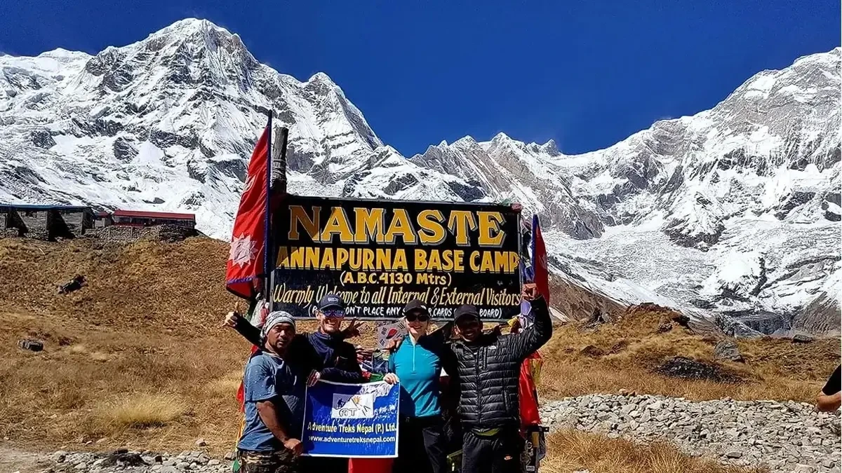 Web banner for travel insurance for Annapurna Base Camp trek