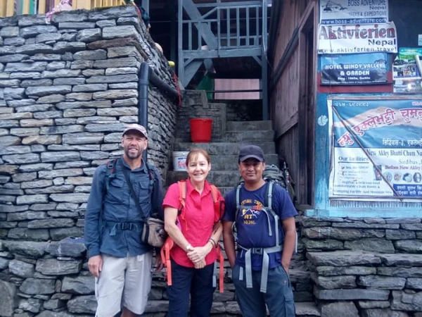 Frances and rob from australia