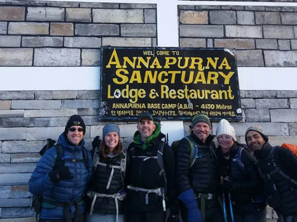 Glen, brett, lyman, amy and brianna from usa