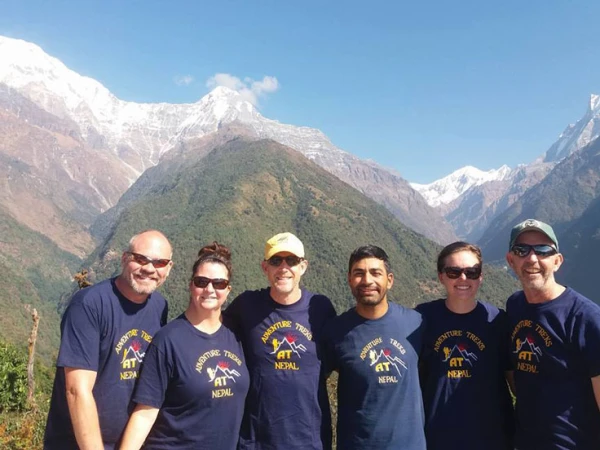 Glen, brett, lyman, amy and brianna from usa