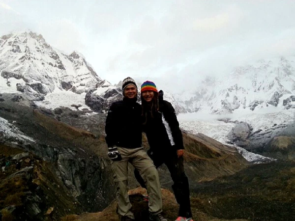 Annapurna Base Camp Honey Moon Couple