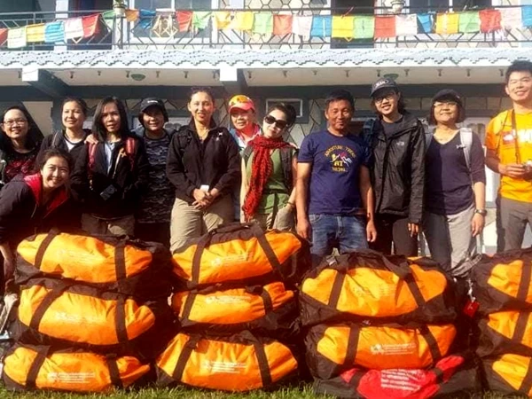 Bags Are Ready For Mardi Himal Trekking