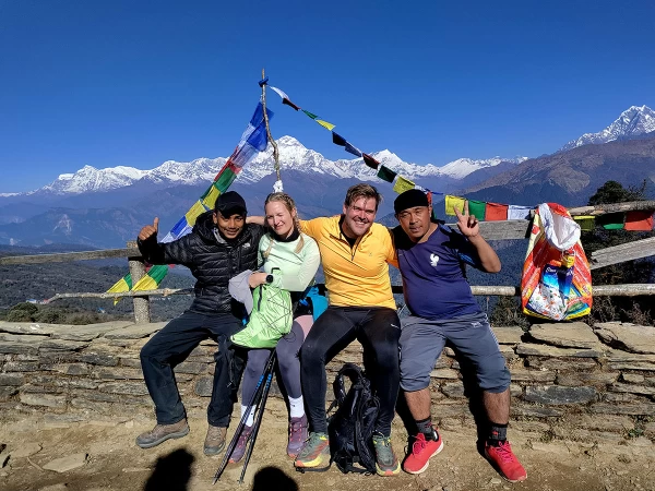 Mountain View From Thapla Danda