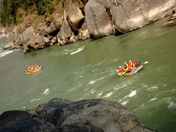 Rafting At Trisuli