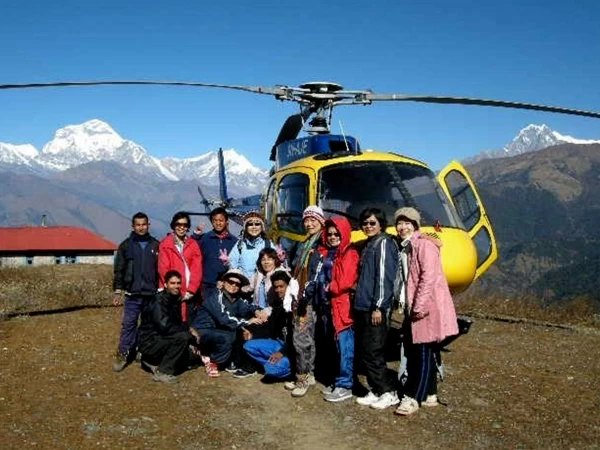 Rescue From Ghorepani Malayasian Group