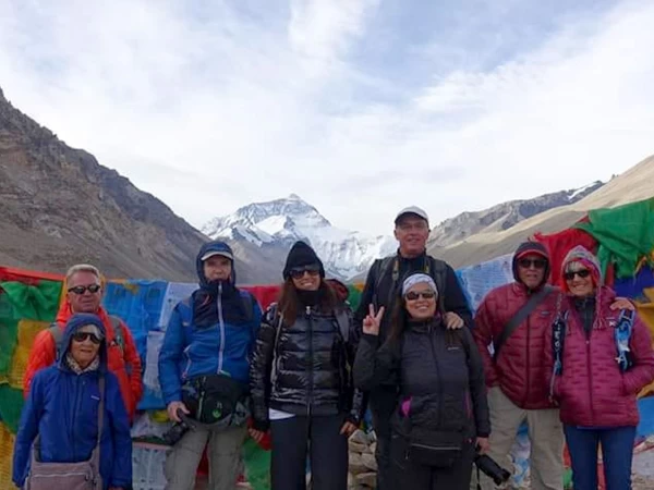 Tibet Everest Base Camp Italien Group 1
