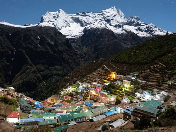 View From Namche Bazar