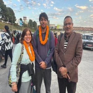 Abha Ahuja and Nikhil Ahuja Agrawal