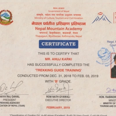 Anuj Karki Trekking Guide