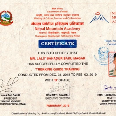 Lalit Trekking Guide